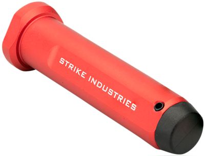 Strike Industries Buffer Housing for Mil-Spec Buffers, AR Mil-Spec, Red Anodized, Aluminum