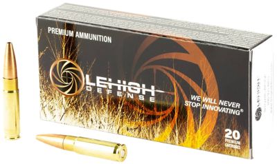 Lehigh Defense .300 AAC Blackout 115-Grain Controlled Chaos Rifle Ammunition, 20 Rounds