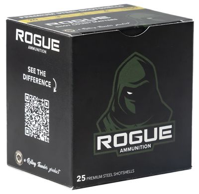 Rogue Ammunition 20-Gauge 4-Shot Shotgun Shells, 3 in., 1 oz., 25 Rounds