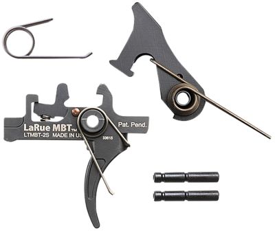 Larue Tactical MBT-2S Two-Stage Curved Trigger for AR-10/AR-15, Black