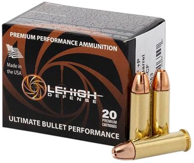 Wilson Combat .38 Special 125-Grain Handgun Ammunition, 20 Rounds