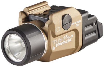 Streamlight TLR-7 HL-X USB Gun Light, Flat Dark Earth, 500/1,000-Lumen, White LED