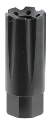 TacFire Linear Compensator for AR-Platform, 9mm Luger, 1/2 in. x 36 Thread, 2.26 in. OAL, 0.87 in. Diameter, Forward Style