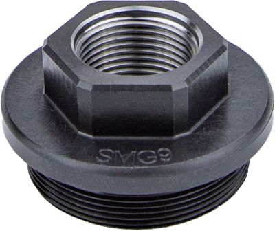 KGM Suppressors Direct Thread Adapter, 1/2 in. x 28 Thread, Steel, Nitride Black