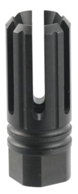 TacFire 6 Prong Flash Hider for AR-10, 308 Win, 5/8 in. x 24 Thread, 2.22 in. OAL, 0.87 in. Diameter, Black, Nitride, Steel