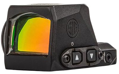 Sig Sauer Electro-Optics Romeo-X Open Red Dot Sight, 1x, 6 MOA Dot, Black