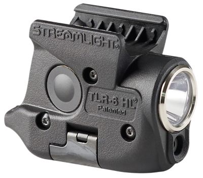Streamlight TLR-6 HL G Gun Light for Sig Sauer P365/P365 XL, Black, 300-Lumen, White LED/Green Laser