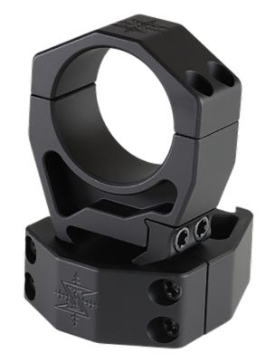 Seekins Precision Scope Rings, 35mm Tube, Extra High, Picatinny Rail, Matte Black, Aluminum