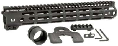 Midwest Industries Tactical G4M Handguard for AR-15, 12.6 in., M-LOK, Black Hardcoat Anodized, 6061-T6 Aluminum