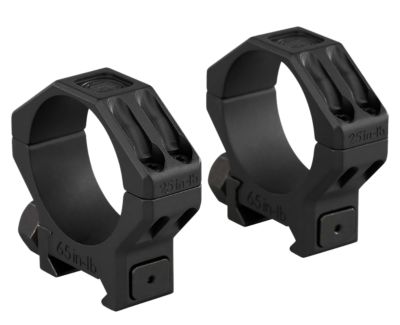 Sig Sauer Electro-Optics Alpha 6 Scope Ring Set, 35mm Tube, Medium, Black, Stainless Steel