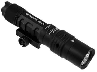 Streamlight ProTac HL-X Rail Mount Gun Light, Black Anodized, Aluminum, 60/1,000-Lumen, White LED/Red Laser, 270 Meters, 88089