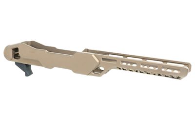 Timber Creek Outdoors Enforcer Rifle Chassis for Ruger 10/22 w/ MSR Buffer Tubes, Burnt Bronze, Aluminum