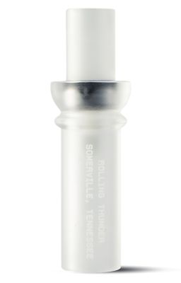 Rolling Thunder Two Stroke Double Reed Cutdown Acrylic Duck Call, Frost