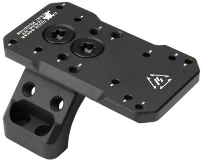 Strike Industries ASM Ring Cap Multi-Optic Mount System, Black Anodized