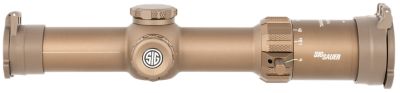 Sig Sauer Electro-Optics 1-10x 28mm Tango-MSR Rifle Scope, 34mm Tube, Second Focal Plane, Coyote