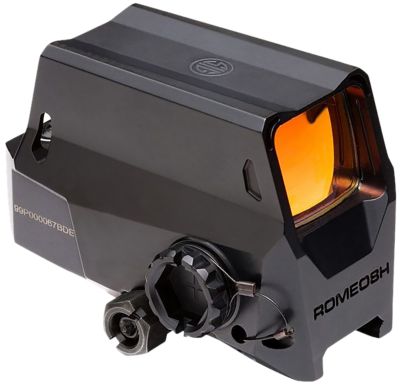 Sig Sauer Electro-Optics Romeo8H Multi-Reticle Red Dot Sight, 1x 38mm, 2 MOA Ballistic Dot/65 MOA Circle, Black