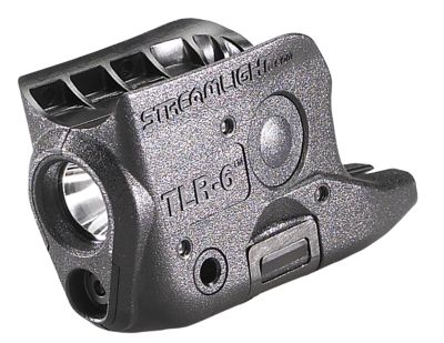 Streamlight TLR-6 Gun Light for Glock 42/43/43X/48, Black, 100-Lumen, White LED/Red Laser