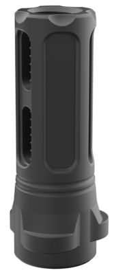 Breek Arms Sentinel Caged Flash Hider for Breek-LOK 3QD, Black Nitride, Steel, 5/8 in. x 24 Threads, 30 Cal
