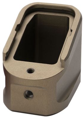 Strike Industries Extended Magazine Plate for Glock G17/G22, Flat Dark Earth, 6061 T-6 Aluminum