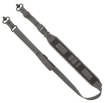 GrovTec QS 2-Point Sentinel Adjustable Rifle/Shotgun Sling, Wolf Gray