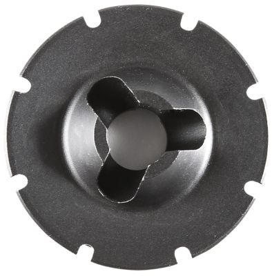Dead Air 5.56mm R-Series Flash Hinder Front Cap, 17-4 Stainless Steel, Black Nitride