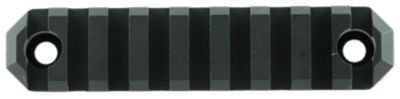GrovTec M-LOK Rail, 3.8 in., Black Anodized, Aluminum