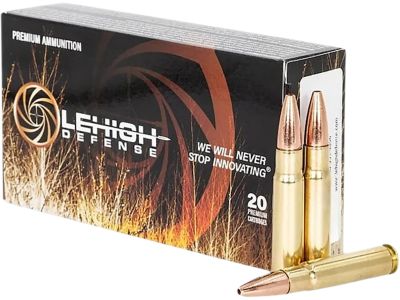 Wilson Combat .358 Win 200-Grain Lehigh Defense Controlled Chaos Rifle Ammunition, 20 Rounds