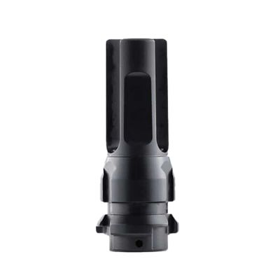 Dead Air KeyMo Flash Hider, 30 Cal, 9/16 in. x 24 RH Thread, 2.70 in. OAL, Black Nitride, 4140 HT Alloy