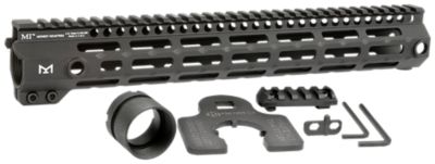 Midwest Industries Tactical G4M Handguard for AR-15, 13.3 in., M-LOK, Black Hardcoat Anodized, 6061-T6 Aluminum