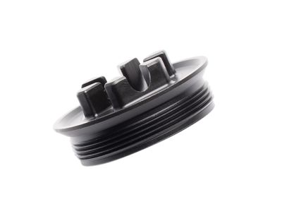 Dead Air 5.56mm Flash Hider Front Cap, 0.53 in. Long, Stainless Steel, Black Nitride
