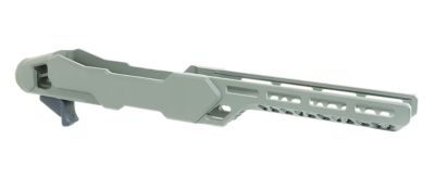 Timber Creek Outdoors Enforcer Rifle Chassis for Ruger 10/22 w/ MSR Buffer Tubes, OD Green, Aluminum