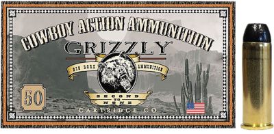 Grizzly Ammo .44 Magnum 200-Grain Round Nose Flat Point Handgun Ammunition, 50 Rounds