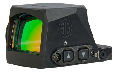 Sig Sauer Electro-Optics Romeo-X Enclosed Compact Green Dot Sight, 1x 24mm, 6 MOA Dot, Black, RX Footprint Mount