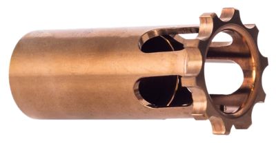 Rugged Suppressor Suppressor Piston, 1/2 in. x 28 Thread, Copper, 17-4 Stainless Steel