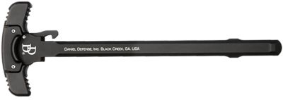 Daniel Defense Grip-N-Rip Charging Handle for AR-15, 5.56x45mm NATO, Black Hardcoat Anodized, 7075-T6 Aluminum
