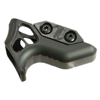 Timber Creek Outdoors Enforcer Mini Angled Foregrip, Black, Billet Aluminum