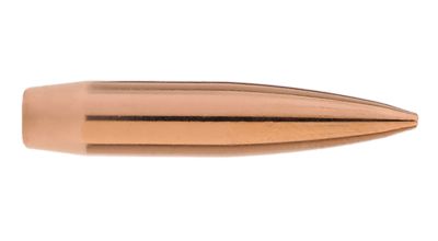 Sierra Tipped GameKing 6.5mm 142-Grain Hollow Point Boat Tail Reloading Rifle Bullets, 100 Rounds