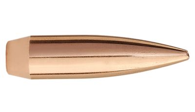 Sierra MatchKing .25 Caliber 131-Grain Hollow Point Boat Tail Reloading Rifle Bullets, 100 Rounds