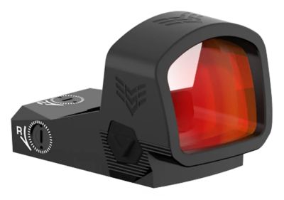 Swampfox Optics Justice II Multi-Reticle Red Dot Sight, 1x, Black