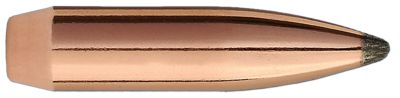 Sierra GameKing .25 Caliber 117-Grain Spitzer Boat Tail Reloading Rifle Bullets, 100 Rounds