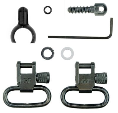 GrovTec Swivel Set Tube for Rifles, .630 in.-.675 in., 1 in., Black, Steel