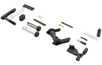 Timber Creek Outdoors Greyman Lower Parts Kit for AR-Platform, Black