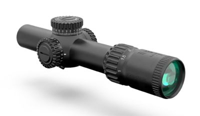 Swampfox Optics 1-6x 24mm Warhorse Rifle Scope, FFP, Red