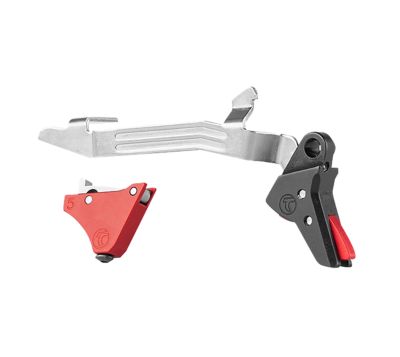 Timney Triggers Alpha Competition Trigger for Glock Gen5, Red, Anodized, Aluminum