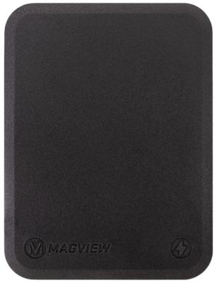 Magview Wireless Charging Phone Plate, Black, 2.50 in. x 3.25 in., 82028