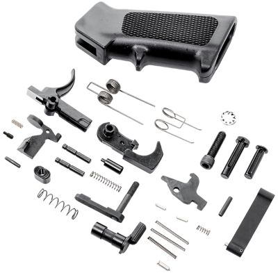 CMMG Lower Parts Kit for AR-15, Mil-Spec, Black