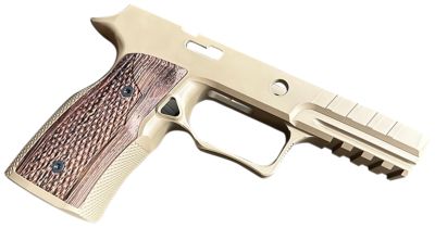 Sharps Bros. Grip for Sig P320, Flat Dark Earth, 7075-T6 Aluminum