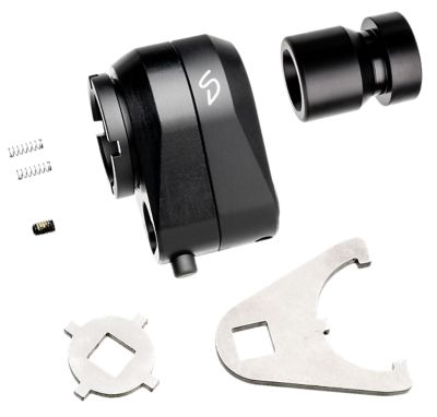 Stern Defense Rapid Attach Buttstock Adapter for Standard Length AR-15, Black, Aluminum/Steel