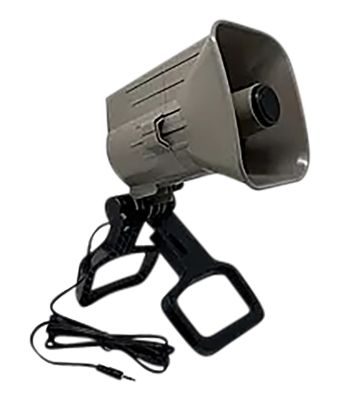 FOXPRO SP-XHD Game Call External Speaker System, Includes 8 ft. Cable/Mounting Bracket/3.5mm Plug