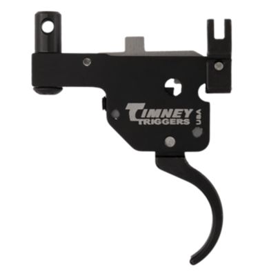 Timney Triggers Featherweight Curved Trigger for Ruger 77, 3 lb. Draw, Steel w/Aluminum Housing